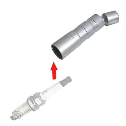 ZK-010 Car 16mm Universal Spark Plug Removal Sleeve Tool for BMW - Engine Repair Tools by buy2fix | Online Shopping UK | buy2fix