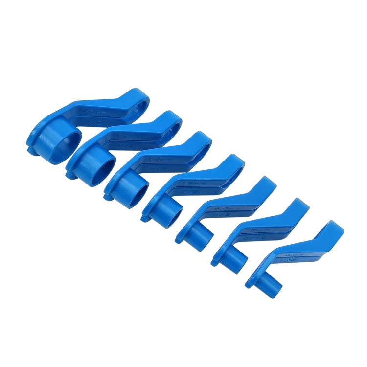 ZK-078 7 in 1 Car Fuel Line Angled Disconnect Tool Set - Engine Repair Tools by buy2fix | Online Shopping UK | buy2fix
