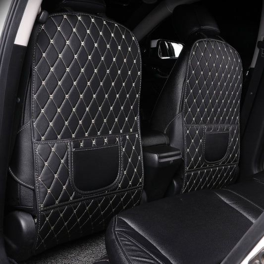Car All-inclusive Seat Back Anti-kick Mat Rear Anti-dirty Pad Large Size by buy2fix