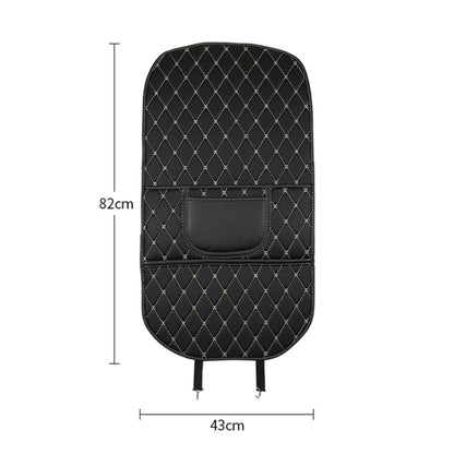 Car All-inclusive Seat Back Anti-kick Mat Rear Anti-dirty Pad Large Size by buy2fix