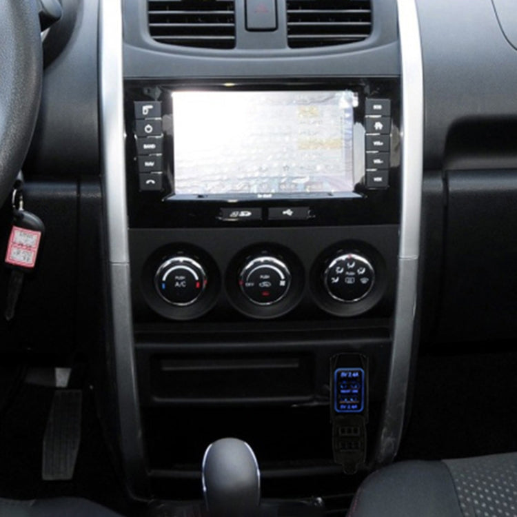 Car 4.8A Double-sided Mobile Phone Charger - DIY Modified Charger by buy2fix | Online Shopping UK | buy2fix