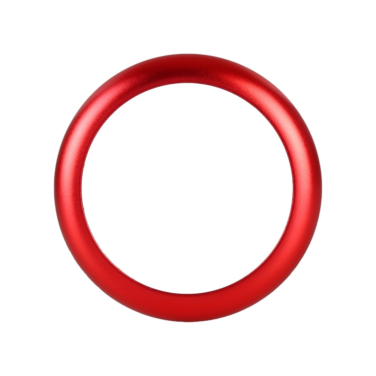 Car Engine Start Key Push Button Ring Trim Sticker Decoration for Nissa Teana / X-TRAIL / Qashqai / Murano / Maxima 2013-2018 (Red) by buy2fix