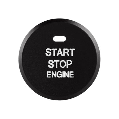 Car Engine Start Key Push Button Inner Ring Trim Sticker Decoration for Mazda Axela CX-30 2020 (Black) by buy2fix