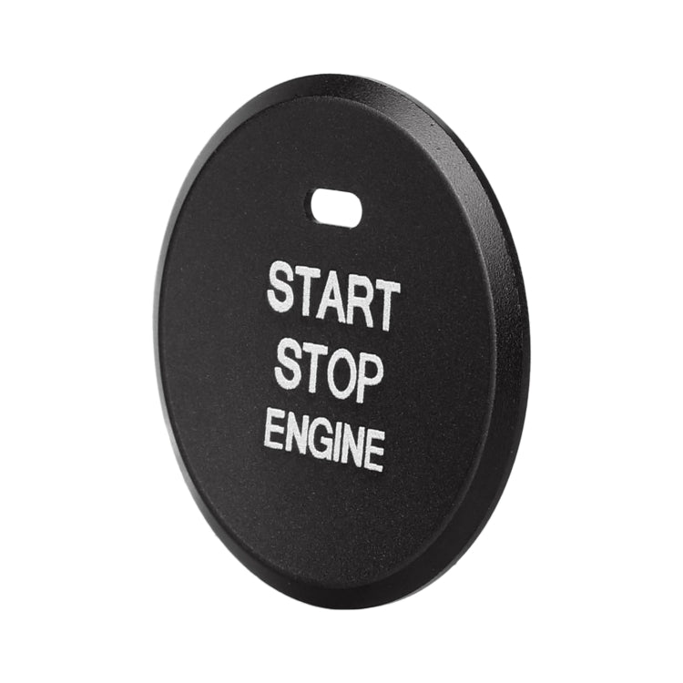 Car Engine Start Key Push Button Inner Ring Trim Sticker Decoration for Mazda Axela CX-30 2020 (Black) by buy2fix