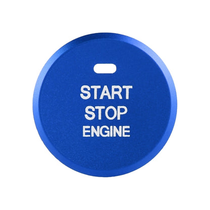 Car Engine Start Key Push Button Inner Ring Trim Sticker Decoration for Mazda Axela CX-30 2020 (Blue) by buy2fix