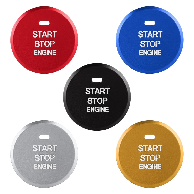 Car Engine Start Key Push Button Inner Ring Trim Sticker Decoration for Mazda Axela CX-30 2020 (Black) by buy2fix