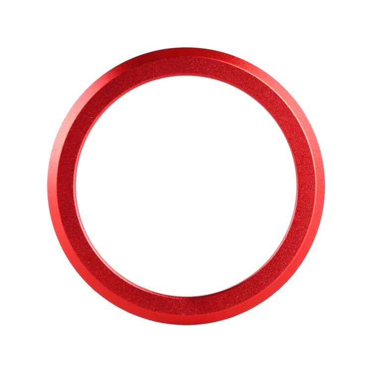 Car Engine Start Key Push Button Outside Ring Trim Sticker Decoration for Mazda Axela CX-30 2020 (Red) by buy2fix