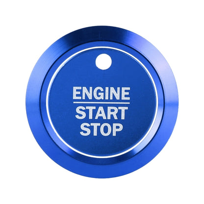Car Engine Start Key Push Button Ring Trim Sticker Decoration for Ford F150 (Blue) by buy2fix