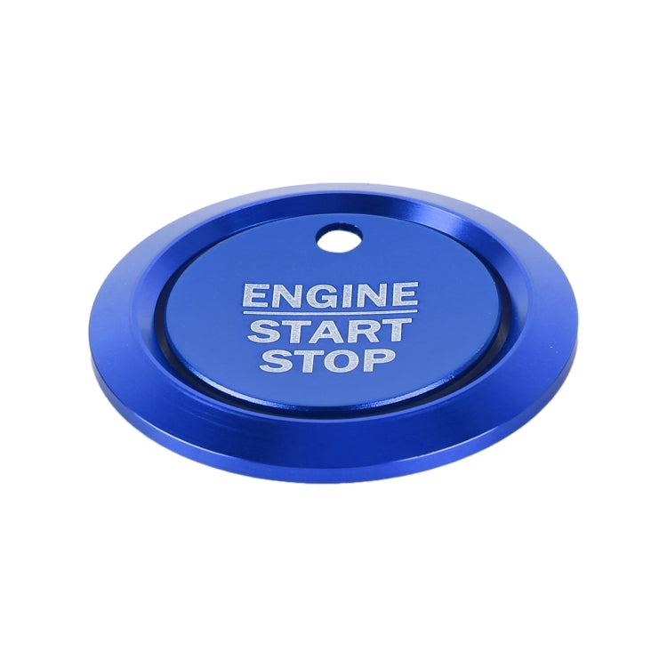 Car Engine Start Key Push Button Ring Trim Sticker Decoration for Ford F150 (Blue) by buy2fix