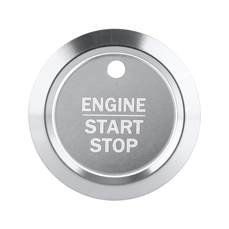 Car Engine Start Key Push Button Ring Trim Sticker Decoration for Ford F150 (Silver) by buy2fix