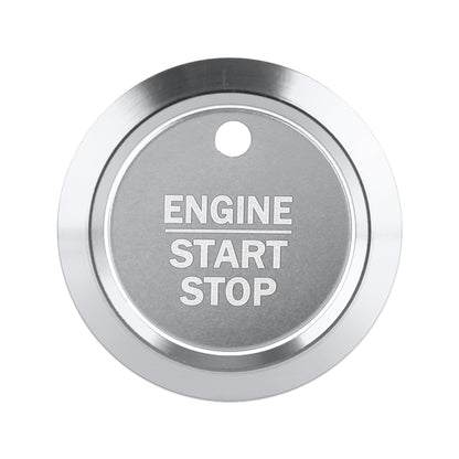 Car Engine Start Key Push Button Ring Trim Sticker Decoration for Ford F150 (Silver) by buy2fix