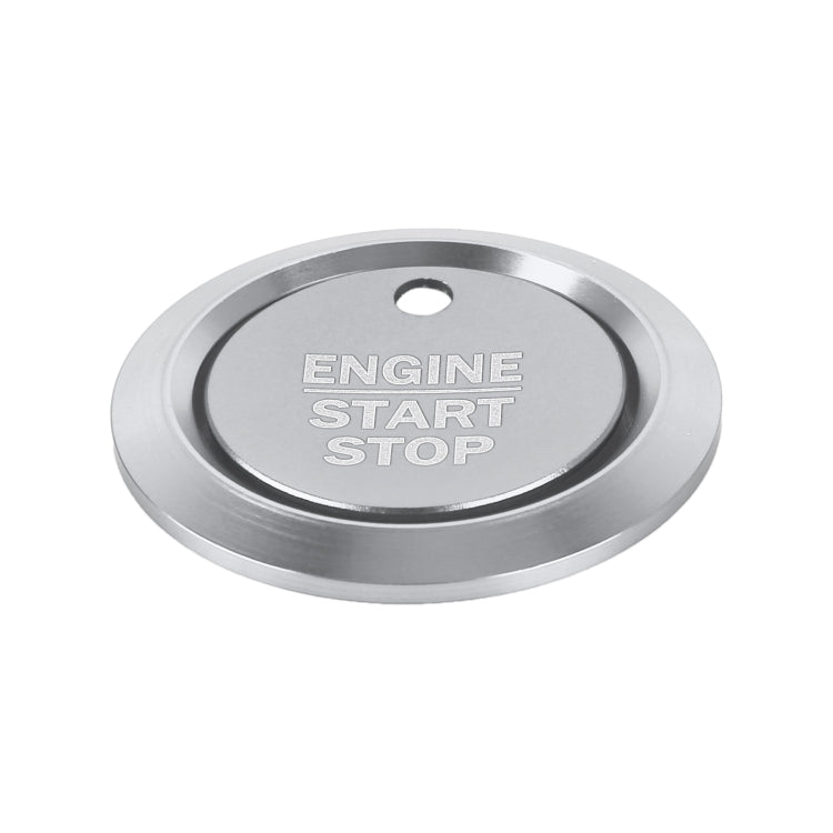 Car Engine Start Key Push Button Ring Trim Sticker Decoration for Ford F150 (Silver) by buy2fix