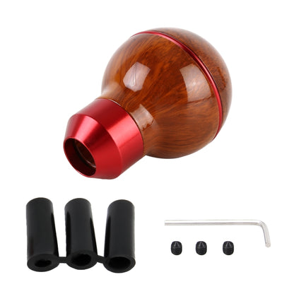 Car Shift Handball Gear Lever Gear 5-stall Wood Texture Shift Knob by buy2fix