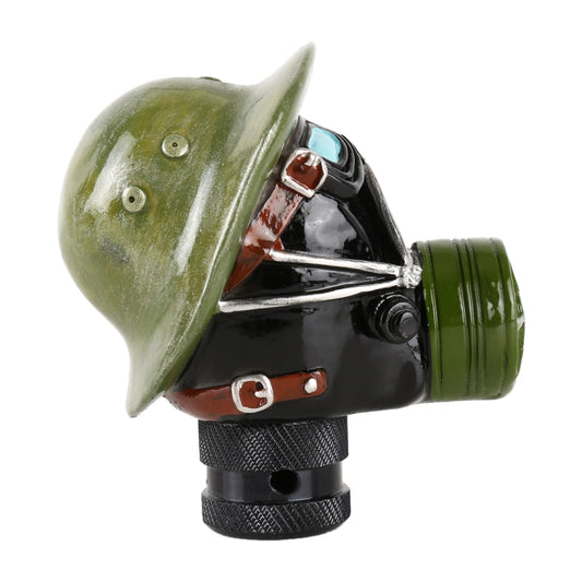 Universal Face Mask Shape Manual or Automatic Gear Shift Knob Fit for All Car by buy2fix