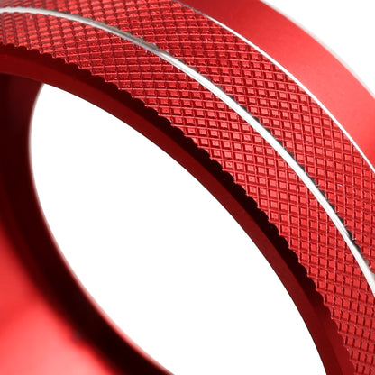 3 PCS Car Metal Air Conditioner Knob Case for Honda CR-V 2017-2021 (Red) by buy2fix