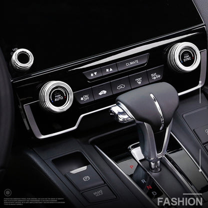 3 PCS Car Metal Air Conditioner Knob Case for Honda CR-V 2017-2021 (Silver) by buy2fix