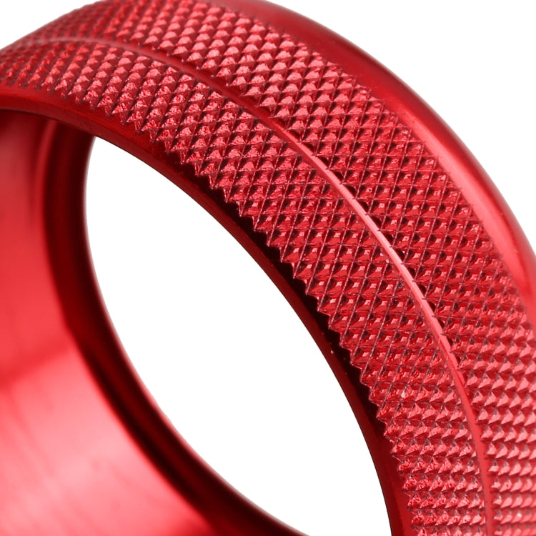 3 PCS Car Metal Air Conditioner Knob Case for BMW X1 / X2 / GT (Red) by buy2fix