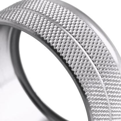 3 PCS Car Metal Air Conditioner Knob Case for BMW X1 / X2 / GT (Silver) by buy2fix