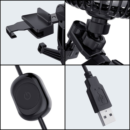 3R-3008 Car USB Air Outlet / Dashboard Fan - Heating & Fans by 3R | Online Shopping UK | buy2fix