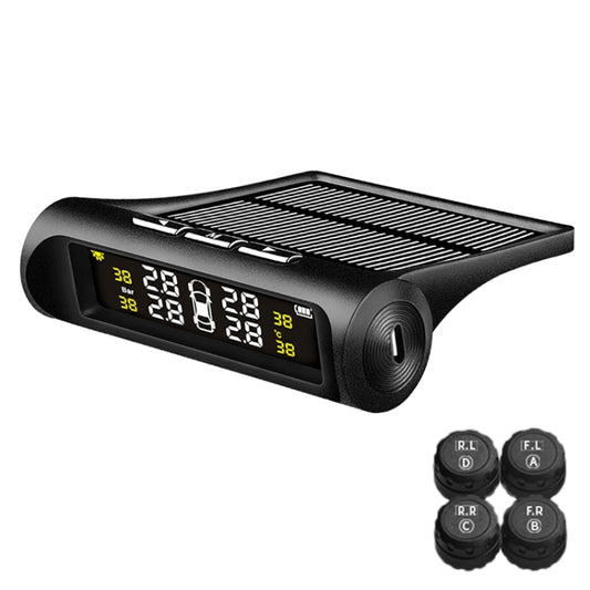 YB-Q0248 Universal Car Wireless Solar External Tire Pressure Monitor Detector - Tire Pressure Gauges by buy2fix | Online Shopping UK | buy2fix