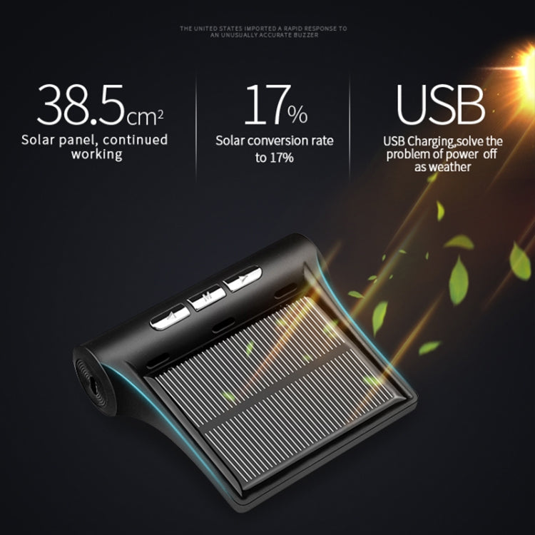 YB-Q0248 Universal Car Wireless Solar External Tire Pressure Monitor Detector - Tire Pressure Gauges by buy2fix | Online Shopping UK | buy2fix