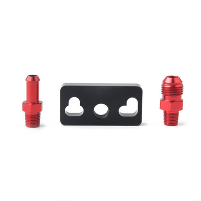 Car Modified Fuel Booster Valve Base Pressure Regulating Valve Connection Seat for Honda, Flat Head - Engine Fittings by buy2fix | Online Shopping UK | buy2fix
