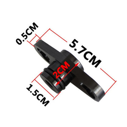 Car Modified Fuel Booster Valve Base Pressure Regulating Valve Connection Seat for Mitsubishi, Big Head - Engine Fittings by buy2fix | Online Shopping UK | buy2fix
