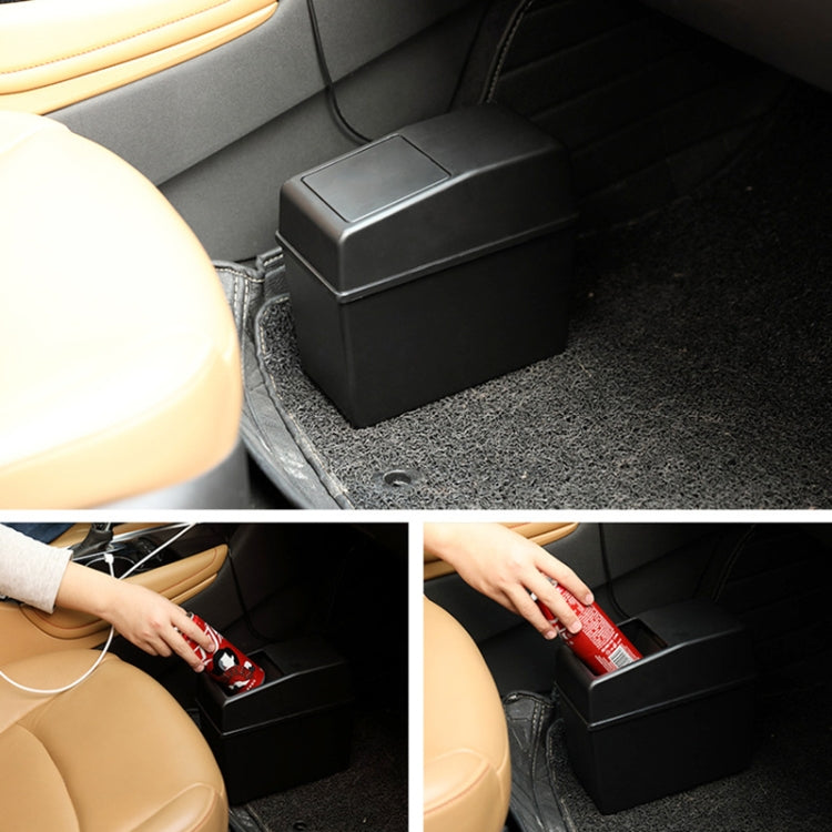 3R-2162 Car Trash Can Storage Bucket - Stowing Tidying by 3R | Online Shopping UK | buy2fix