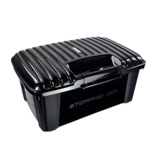 3R-2003 Car / Household Storage Box Sealed Box, Capacity: 50L(Black)