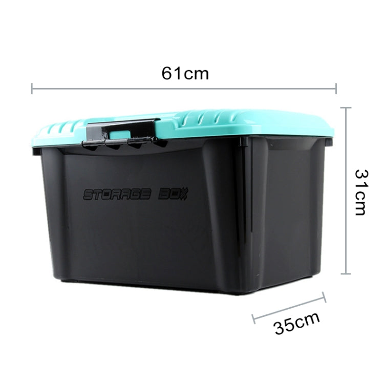 3R-2003 Car / Household Storage Box Sealed Box, Capacity: 50L(Blue) - Stowing Tidying by 3R | Online Shopping UK | buy2fix