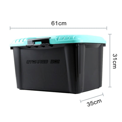 3R-2003 Car / Household Storage Box Sealed Box, Capacity: 50L(Blue) - Stowing Tidying by 3R | Online Shopping UK | buy2fix