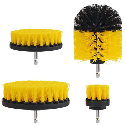 12 in 1 Floor Wall Window Glass Cleaning Descaling Electric Drill Brush Head Set, Random Color Delivery - Sponges, Cloths & Brushes by buy2fix | Online Shopping UK | buy2fix