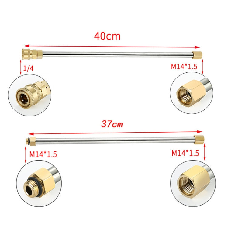 8 in 1 Car Wash High Pressure Spray Nozzle Cleaning Extension Rod - Car washing supplies by buy2fix | Online Shopping UK | buy2fix