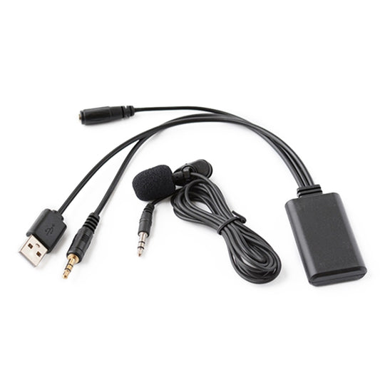 Car AUX Music + MIC Bluetooth Phone Cable, Cable Length: 1.5m - DIY Cables by buy2fix | Online Shopping UK | buy2fix
