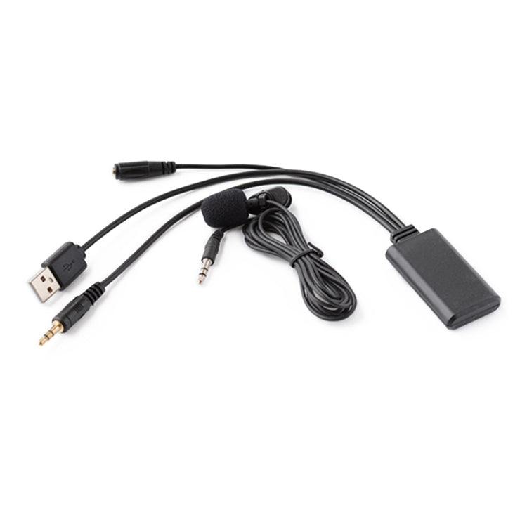 Car AUX Music + MIC Bluetooth Phone Cable, Cable Length: 1.5m - DIY Cables by buy2fix | Online Shopping UK | buy2fix