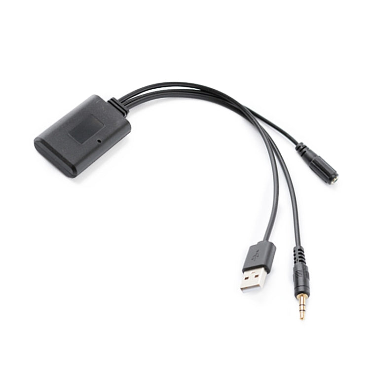 Car AUX Music + MIC Bluetooth Phone Cable, Cable Length: 1.5m - DIY Cables by buy2fix | Online Shopping UK | buy2fix