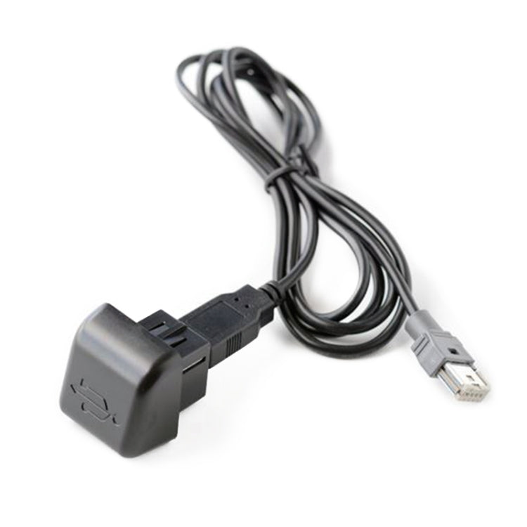 Car RD45 / RD43 USB Audio Adapter Cable for Citroen C2/C4 / Peugeot 207/307 by buy2fix