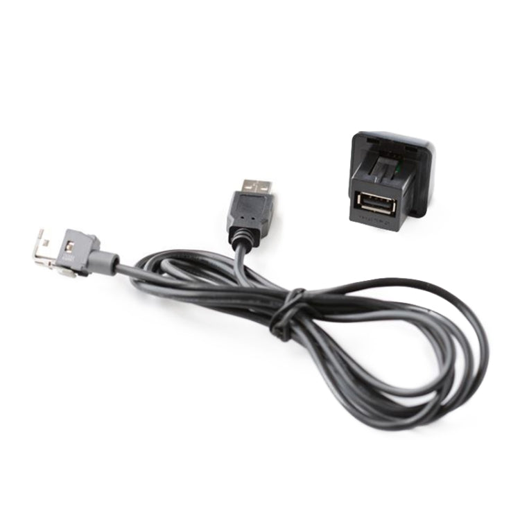 Car RD45 / RD43 USB Audio Adapter Cable for Citroen C2/C4 / Peugeot 207/307 by buy2fix