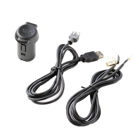 Car RD45 USB / AUX Audio Adapter Cable for Citroen C2/C5 / Peugeot 207/307/408/508/4007 - DIY Cables by buy2fix | Online Shopping UK | buy2fix