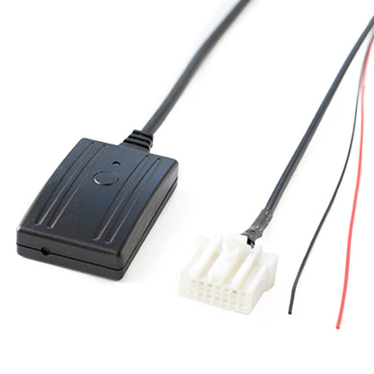 Car Wireless Bluetooth Module AUX Audio Adapter Cable AUX Bluetooth Music + MIC for Mazda M6 M3 RX-8 MX-5 / Bestune B70 - DIY Cables by buy2fix | Online Shopping UK | buy2fix