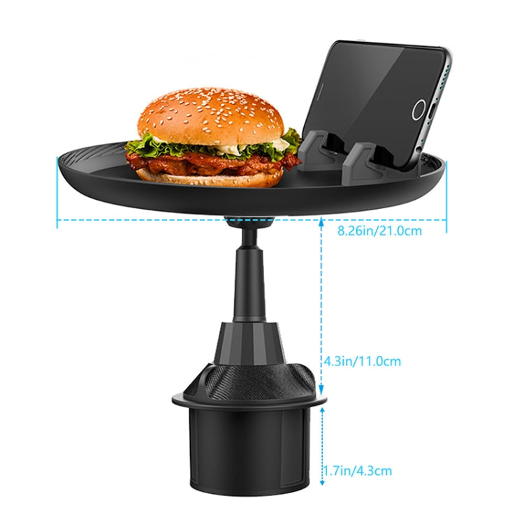 Car Water Cup Holder Multi-function Dining Table, Short Style by buy2fix