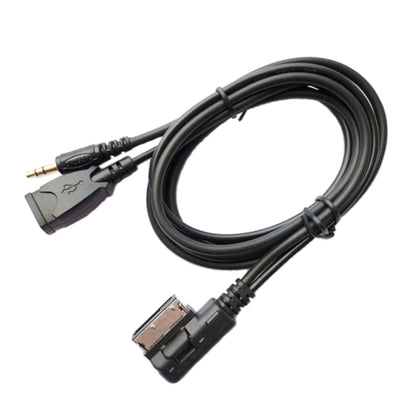 Car AMI AUX Audio Cable AUX + USB Charging + Mobile Music for Mercedes-Benz - DIY Cables by buy2fix | Online Shopping UK | buy2fix