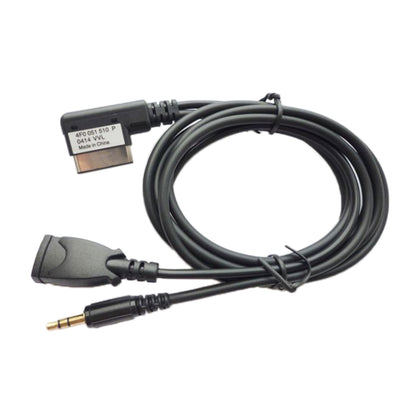 Car AMI AUX Audio Cable AUX + USB Charging + Mobile Music for Mercedes-Benz - DIY Cables by buy2fix | Online Shopping UK | buy2fix