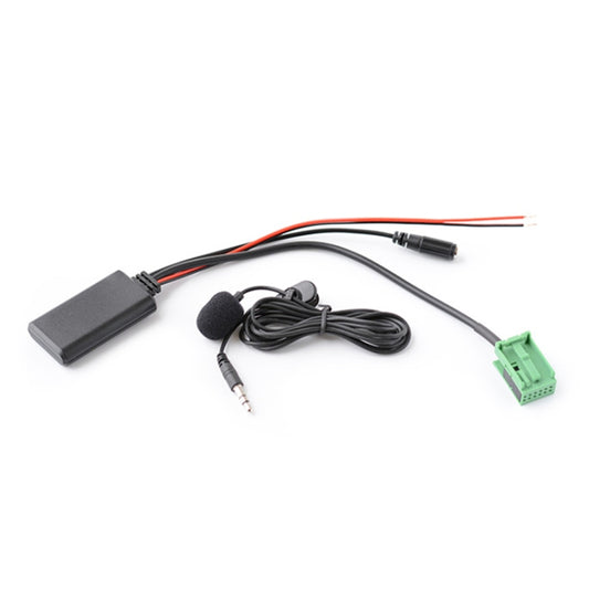 Car AUX Bluetooth Audio Cable Wiring Harness with MIC for Mercedes-Benz CLC SLK SL 2008 Comand NTG 2.5 - DIY Cables by buy2fix | Online Shopping UK | buy2fix