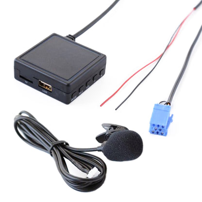 Car AUX Bluetooth Wireless Audio Cable Wiring Harness with MIC for Mercedes-Benz Smart 450 - DIY Cables by buy2fix | Online Shopping UK | buy2fix
