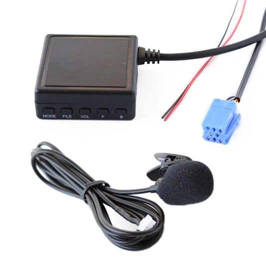 Car AUX Bluetooth Wireless Audio Cable Wiring Harness with MIC for Mercedes-Benz Smart 450 - DIY Cables by buy2fix | Online Shopping UK | buy2fix