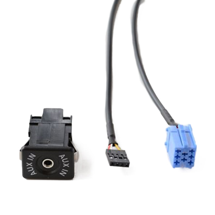Car AUX Interface + Cable Wiring Harness for Mercedes-Benz Smart 450 - DIY Cables by buy2fix | Online Shopping UK | buy2fix