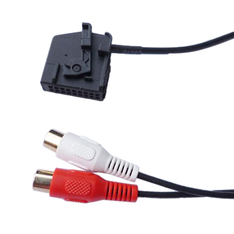 Car 2RCA AUX IN Audio Cable Wiring Harness for Mercedes-Benz Comand 2.0 - DIY Cables by buy2fix | Online Shopping UK | buy2fix