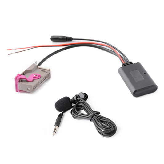 Car RNS-E 32PIN Bluetooth Music + MIC Call AUX Audio Cable for Audi A3 A4 A6 A8 TT R8 - DIY Cables by buy2fix | Online Shopping UK | buy2fix