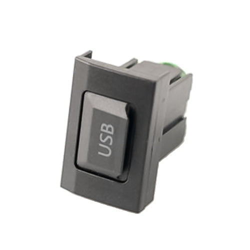 Car Center Console CD Reserved Position Modified USB Port 3.3x2.3cm for Volkswagen / Audi / Skoda - Car Switches by buy2fix | Online Shopping UK | buy2fix